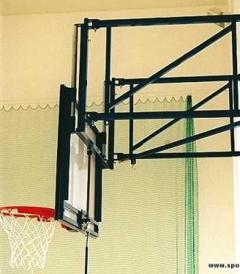 BASKETBOL POTASI DUVARA MONTELİ FİBER POLİÜRETAN PANYALI 105X180CM